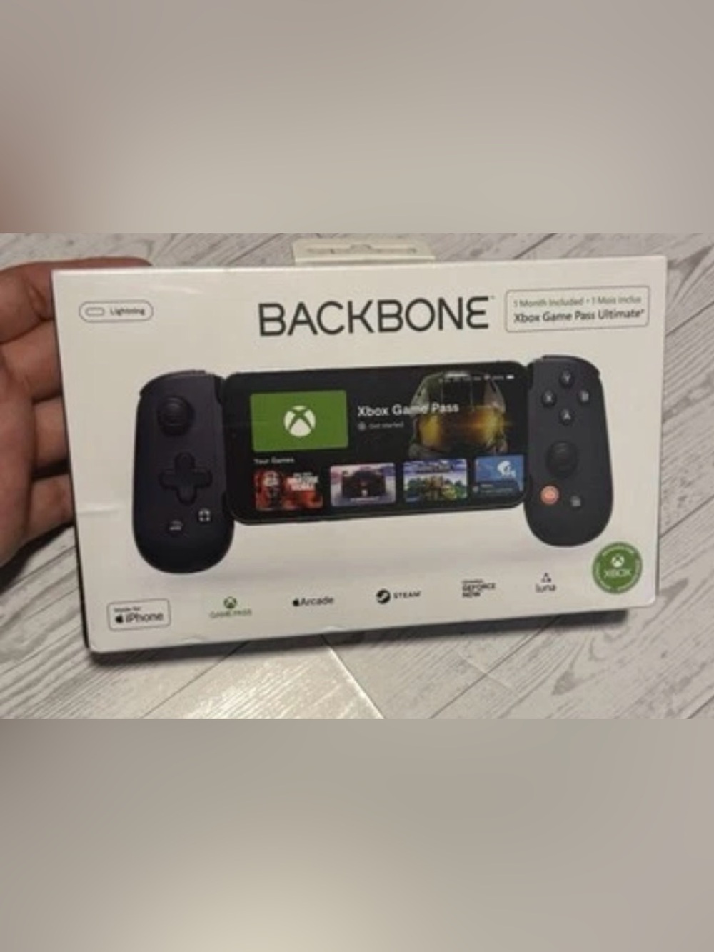 Backbone One Xbox Edition Mobile Controller Black for iPhone Lightning